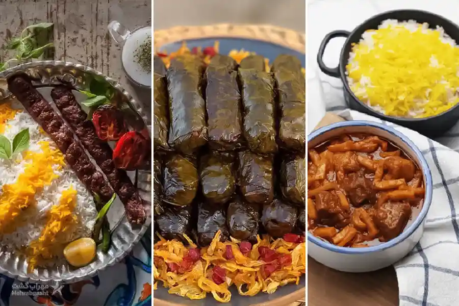 غذا در تور تبریز