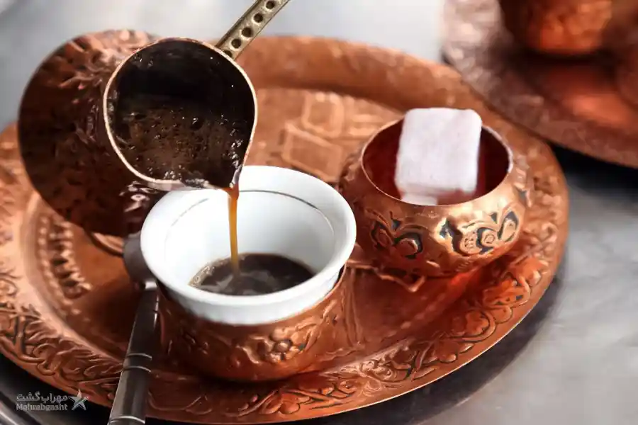 قهوه ترک در تور تبریز